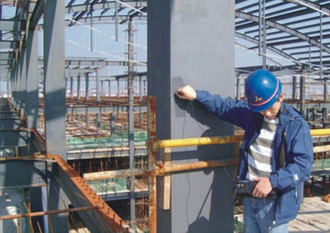 某工廠(chǎng)鋼結(jié)構(gòu)檢測(cè)